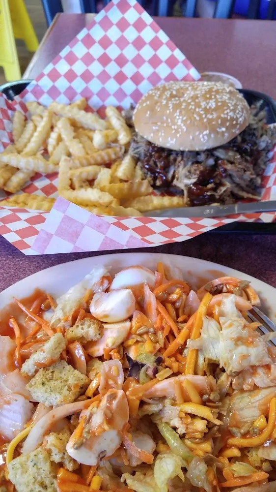 Great Pulled Pork Sandwich